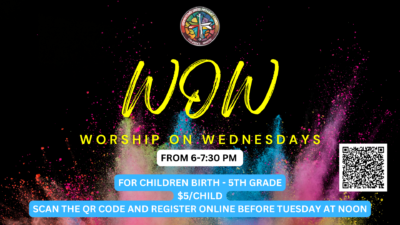 WOW – Worship on Wednesdays