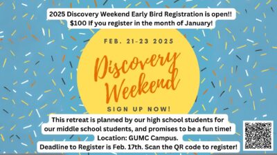 Discovery Weekend 2025