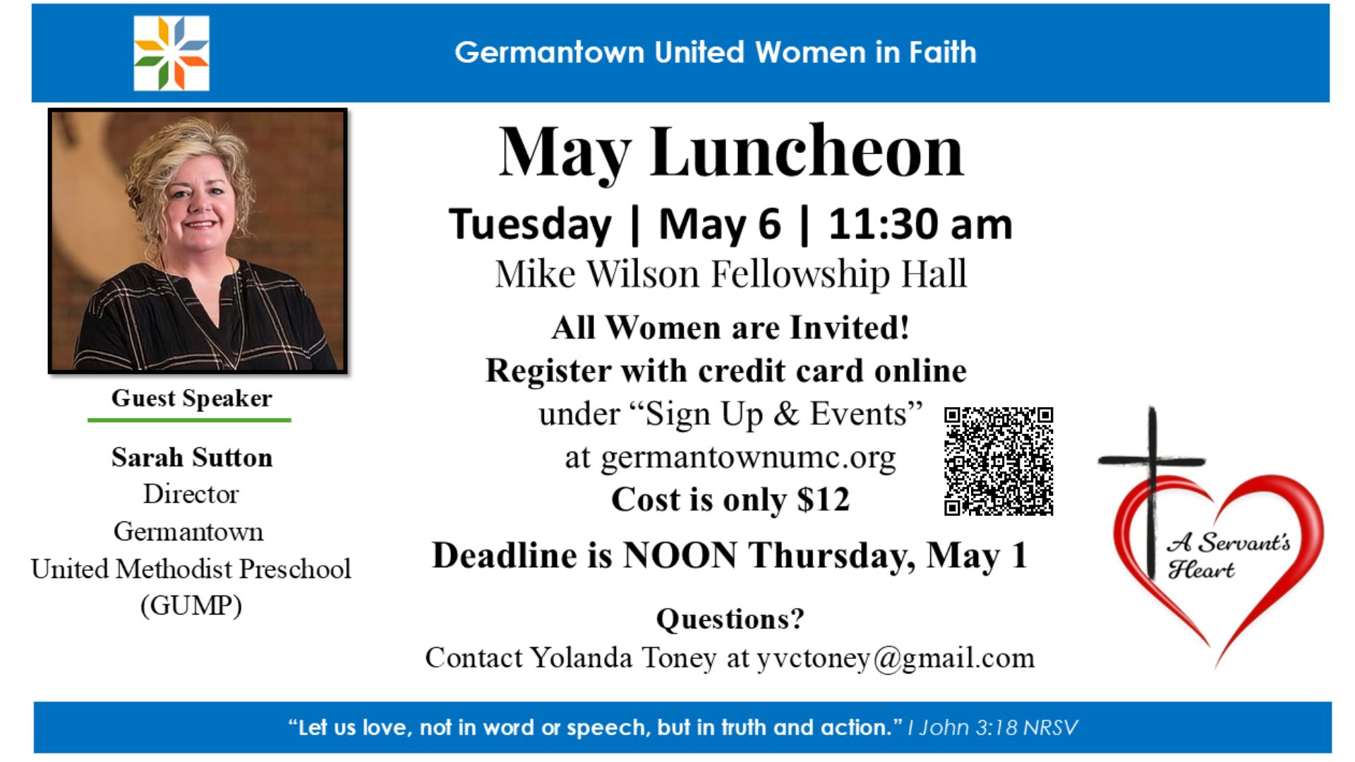 GUWF May Luncheon