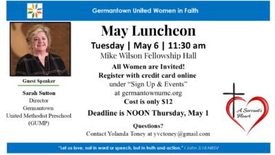 GUWF May Luncheon